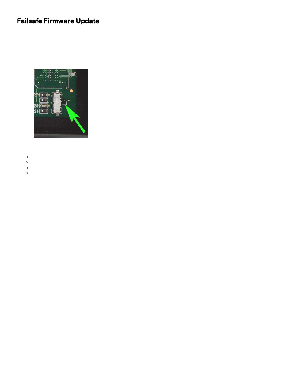 Failsafe firmware update | Worth Data 5000 User Manual | Page 99 / 126
