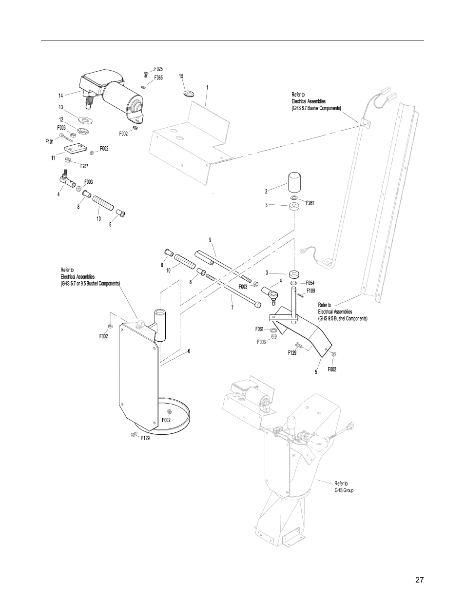Ghs powerfil, Assembly | Walker MC (16 HP) User Manual | Page 29 / 64