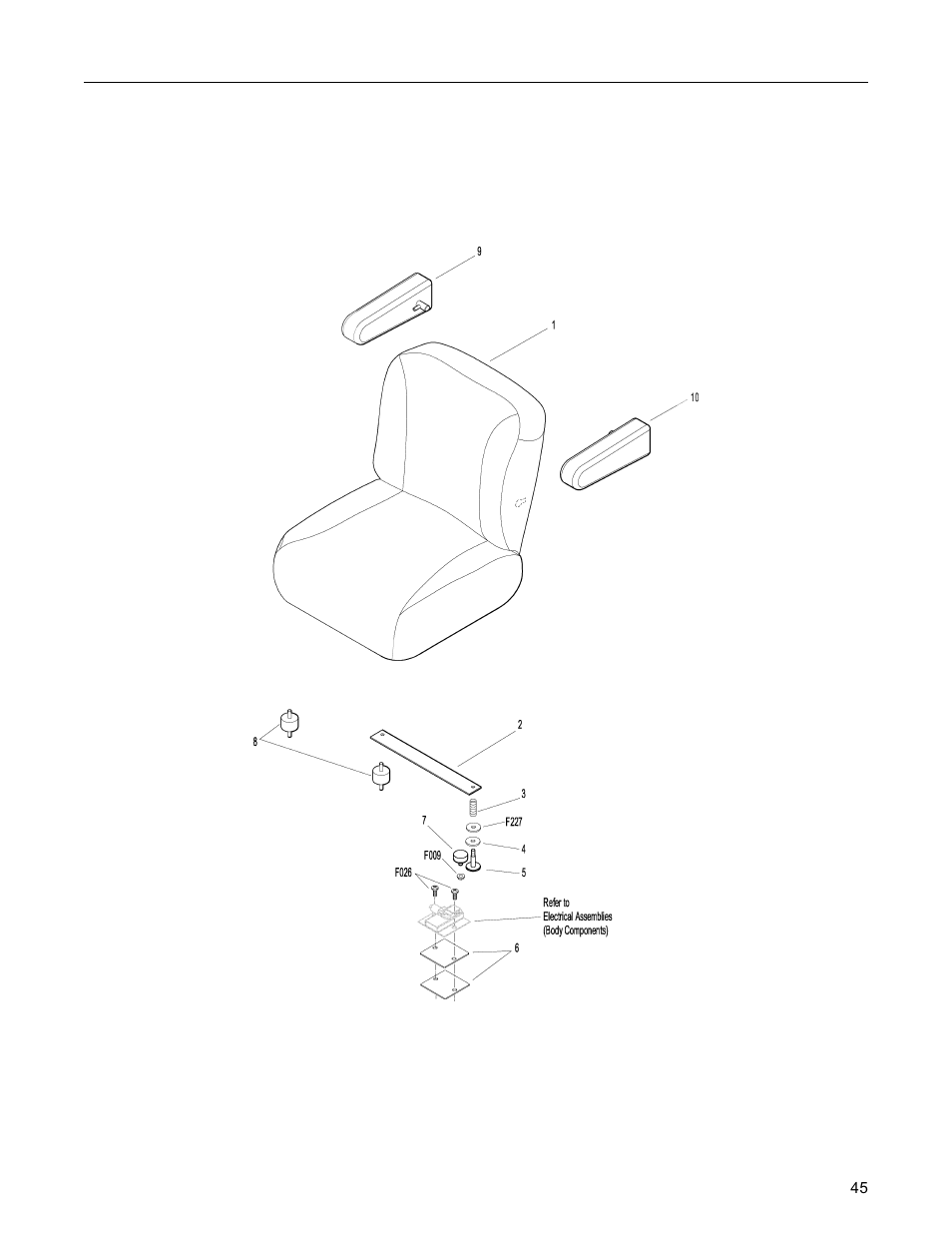 Comfort seat / armrest kit | Walker MC (16 HP) User Manual | Page 47 / 64