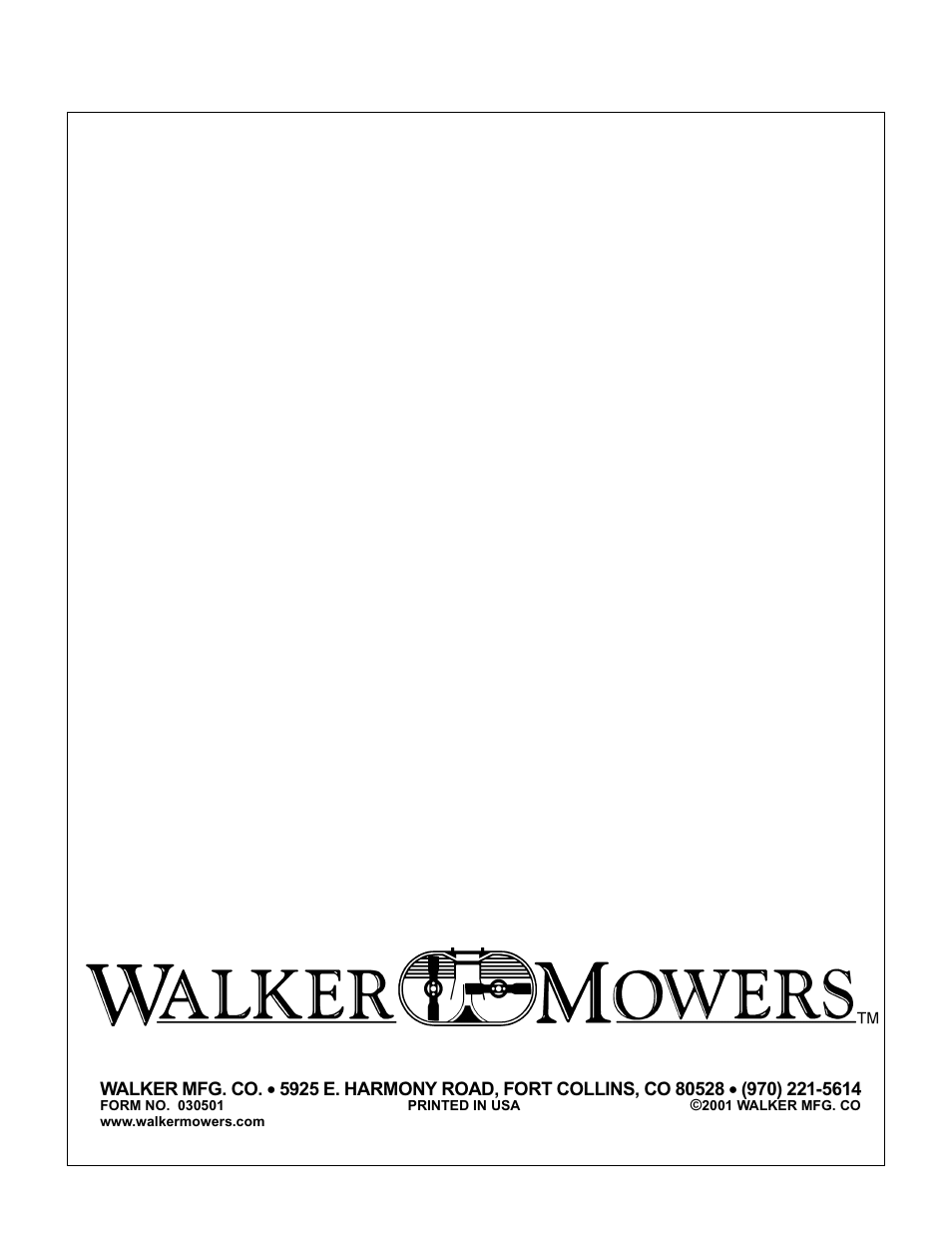 Walker MC (16 HP) User Manual | Page 64 / 64