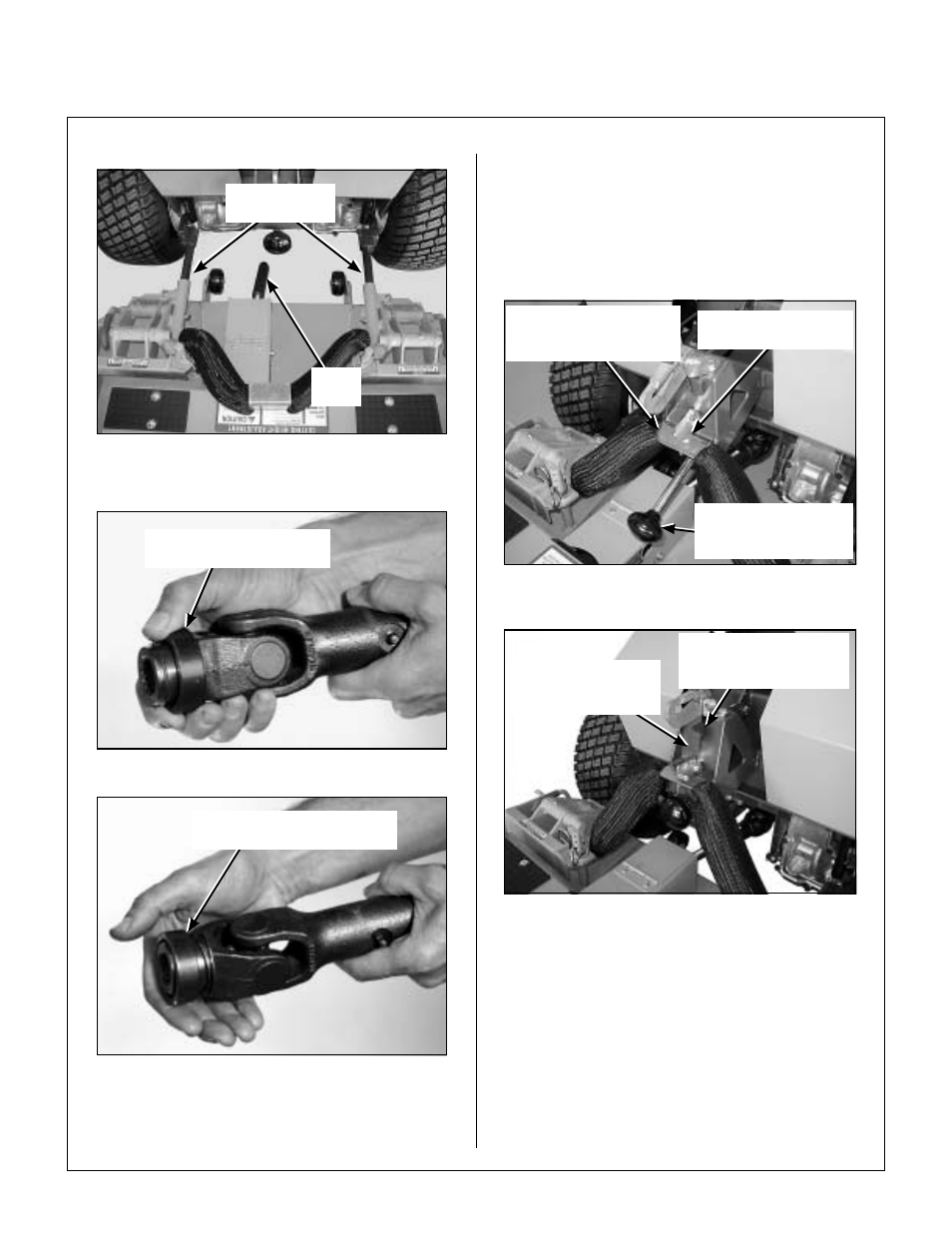 Mower deck installation (pto shaft connection), Installing pto quick coupler, Coupler ring "locked" position | Assembly instructions | Walker MW 15 HP User Manual | Page 21 / 68