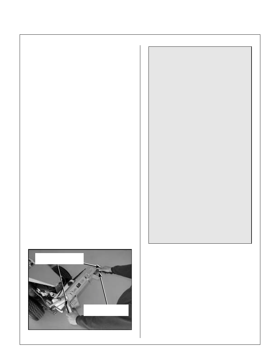 Correct operator hand position, Operating instructions | Walker MW 15 HP User Manual | Page 28 / 68