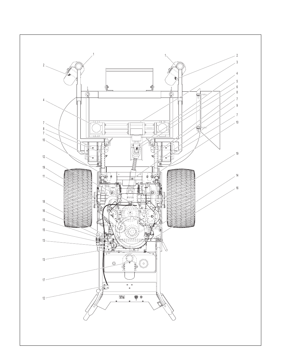 Chassis and deck lubrication points, Maintenance instructions, Lubrication | Walker MW 15 HP User Manual | Page 39 / 68