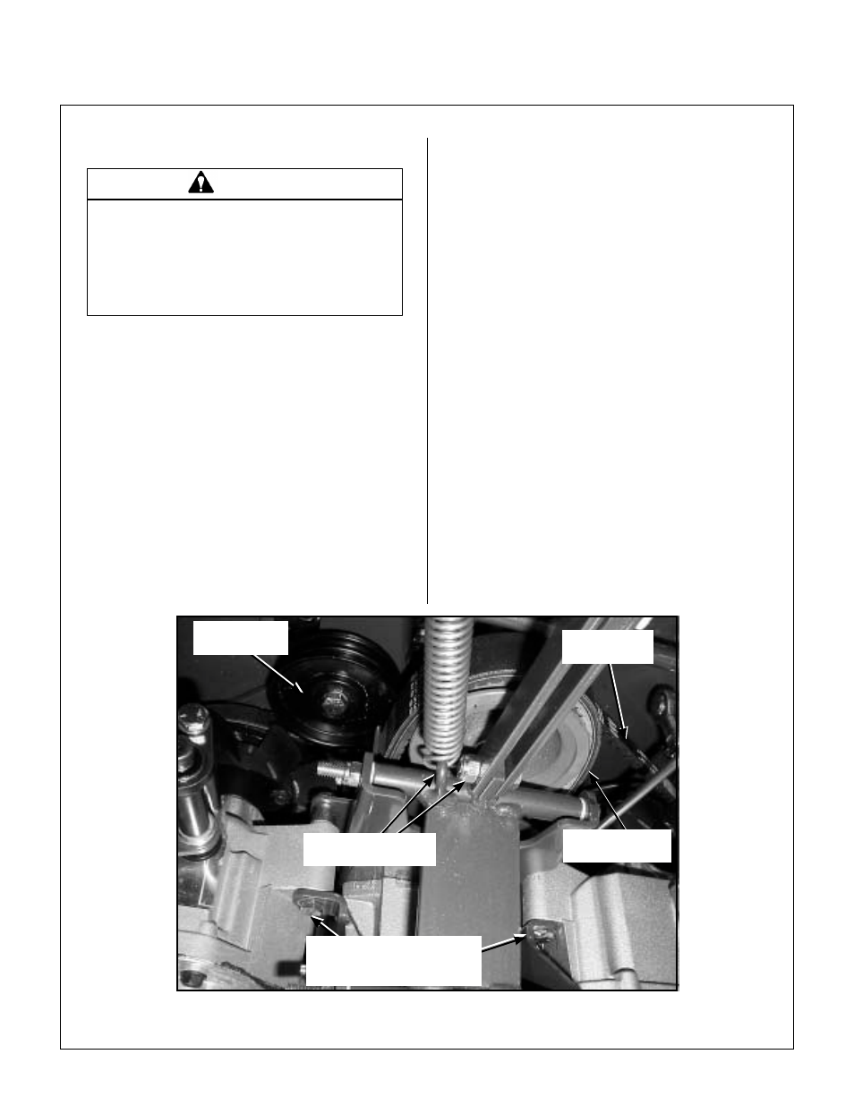 Replacing/repairing, Drive belts, Pto drive belt | Ground drive belt, Pto drive and ground drive belt removal, Maintenance instructions | Walker MW 15 HP User Manual | Page 44 / 68