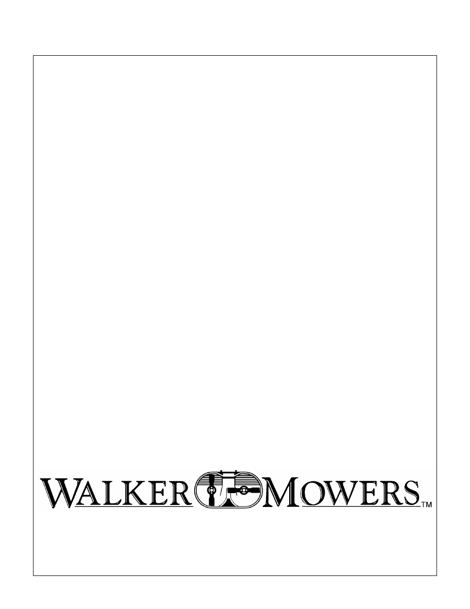 Walker MW 15 HP User Manual | Page 68 / 68