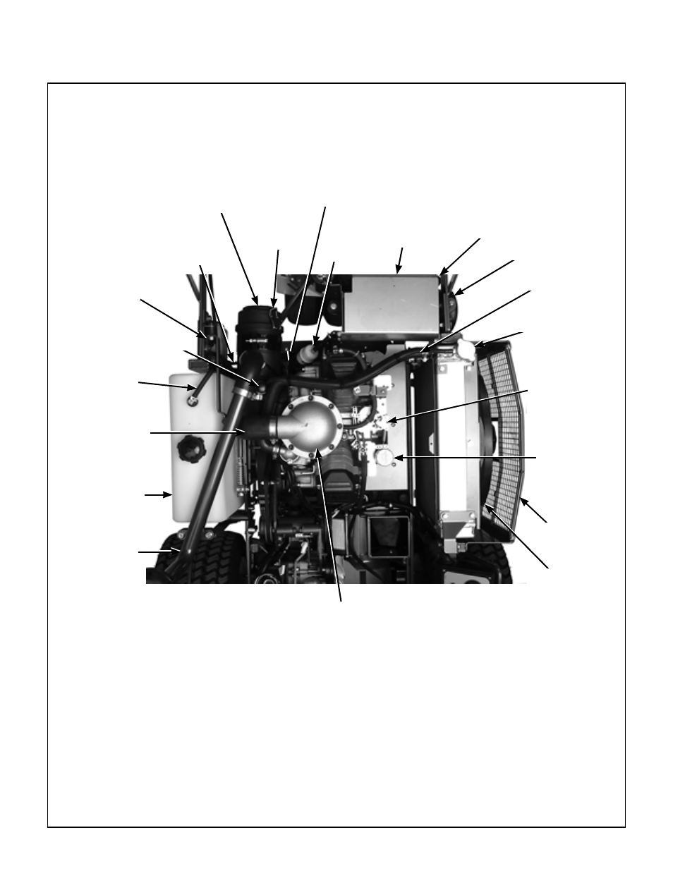 Top view (engine compartment) model mtl, Component identification | Walker MT User Manual | Page 15 / 92
