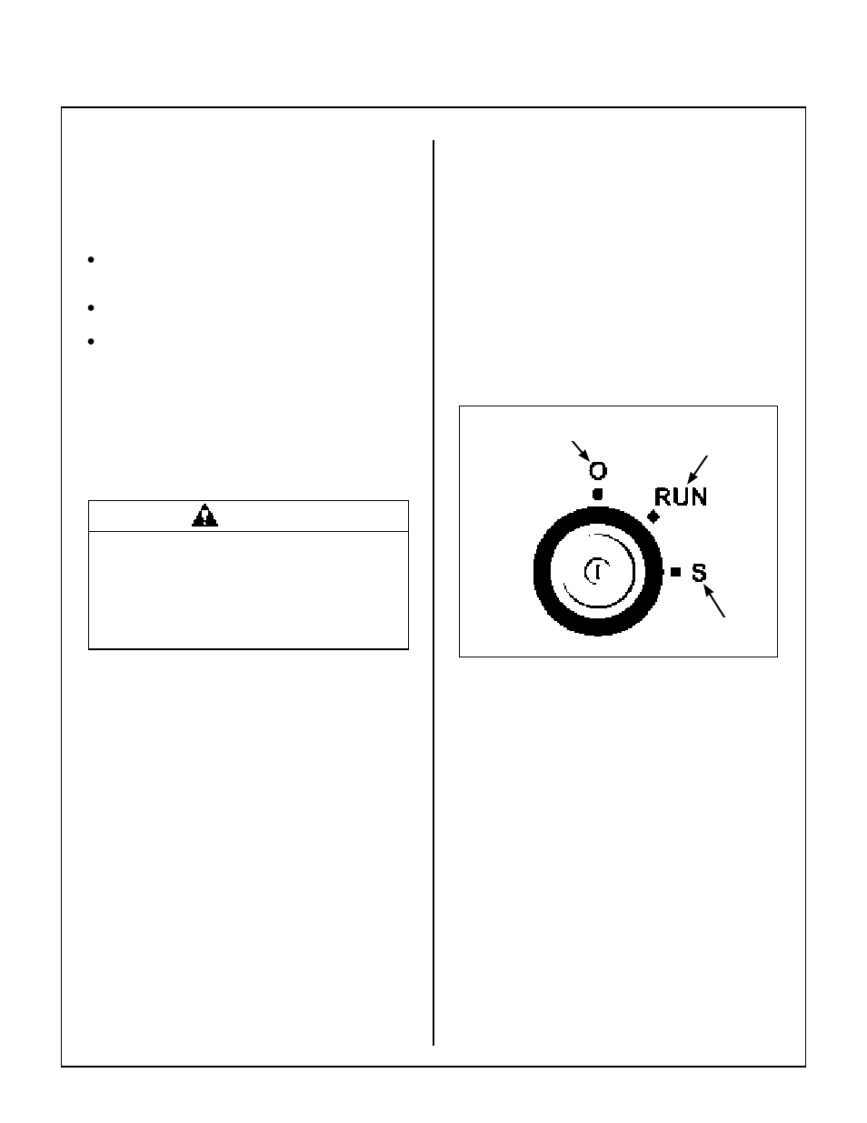 Water temperature warning light (model mtl), Water temperature gauge (model mtl), Engine service light (model mtefi) | Ignition switch, Light switch (for optional lights), Warning horn, Operating instructions | Walker MT User Manual | Page 42 / 92