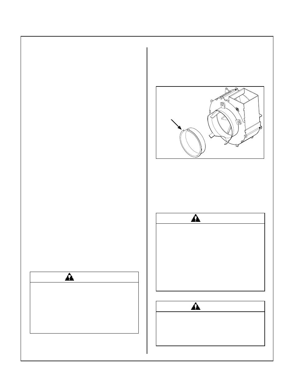 General information, Blower intake cover, Operating instructions | Walker MT User Manual | Page 51 / 92
