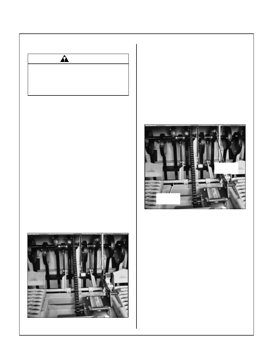 Maintenance instructions, Lubrication, Grease fitting and oil point lubrication | Gearbox, Drive chain, Remove chain guard cover, Lifting mechanism, Lubricating lift mechanism and camshaft drive, Camshaft drive system, Pto u-joint | Walker PERFAERATORTM PA6685 User Manual | Page 15 / 28