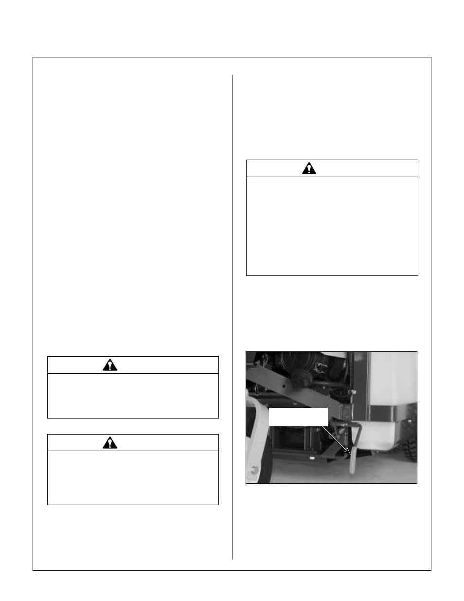 Light switch (for optional lights), Hourmeter, Circuit breakers | Warning horn, Starting the engine, Jackshaft drive belt release, Operating instructions | Walker MDD (20.9 HP) User Manual | Page 35 / 92