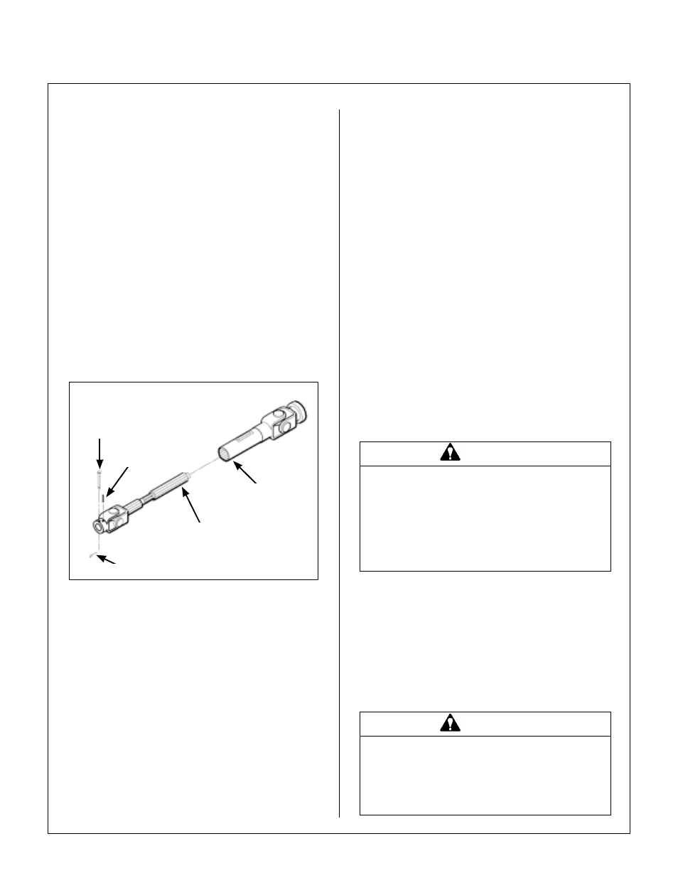 Pto shear pin, Mower blades, Maintenance instructions | Walker MDD (20.9 HP) User Manual | Page 77 / 92