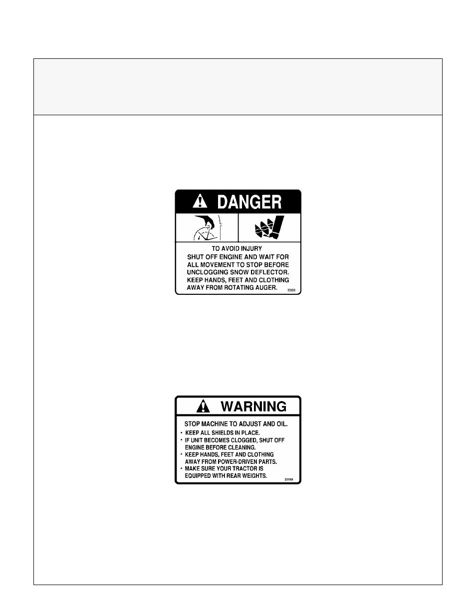 Safety, control, and instruction decals, Safety instructions | Walker SB36 User Manual | Page 12 / 43