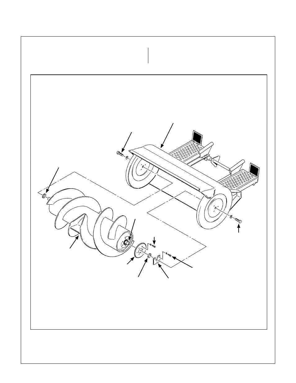 Auger components, Maintenance instructions | Walker SB36 User Manual | Page 33 / 43