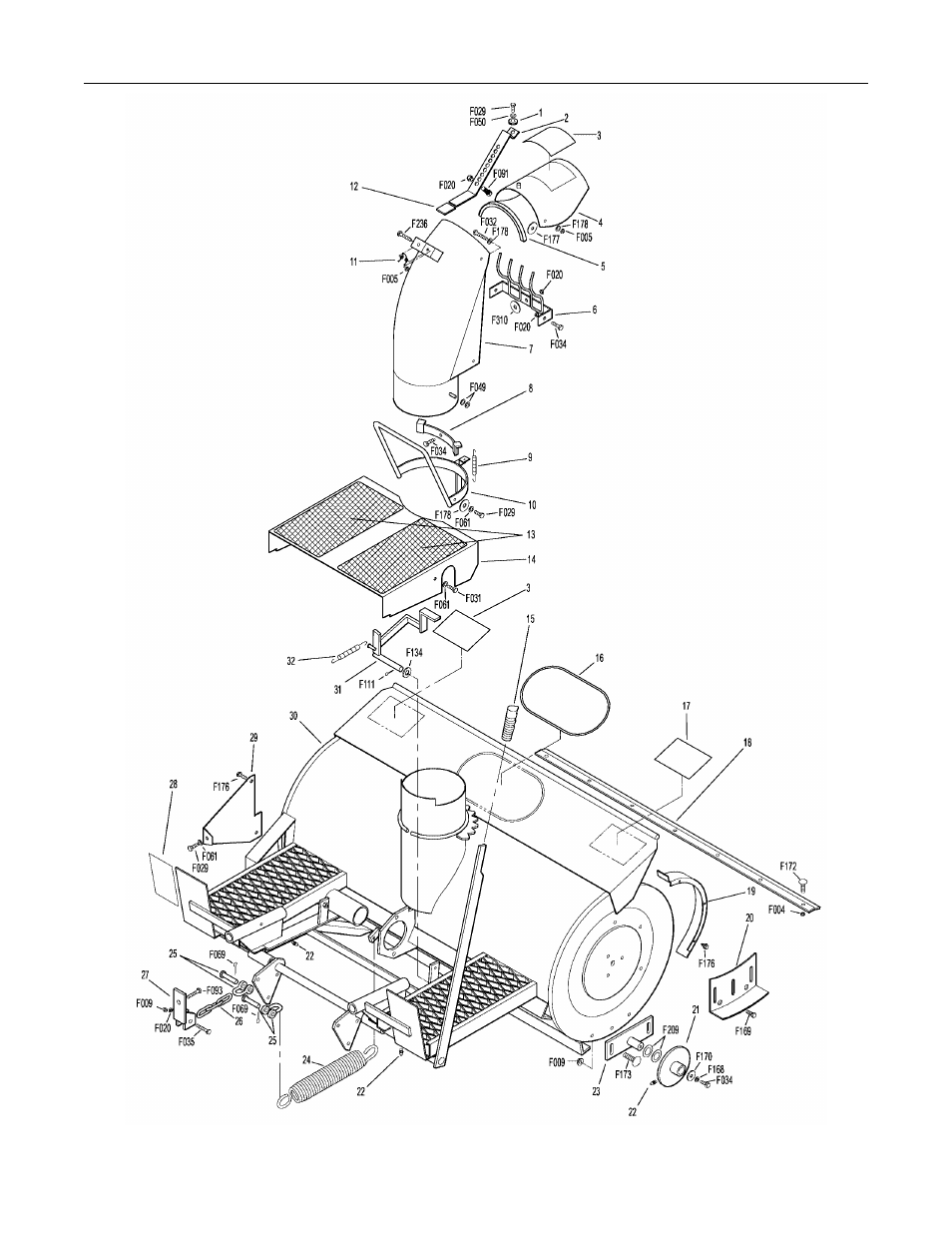 Main body components | Walker SB36 User Manual | Page 38 / 43