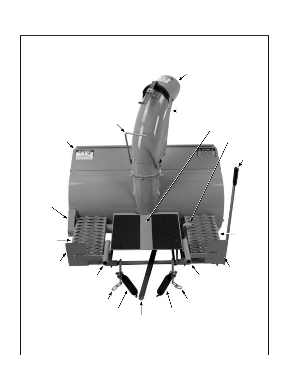 Component identification, Rear view (not installed) | Walker SB36 User Manual | Page 7 / 43