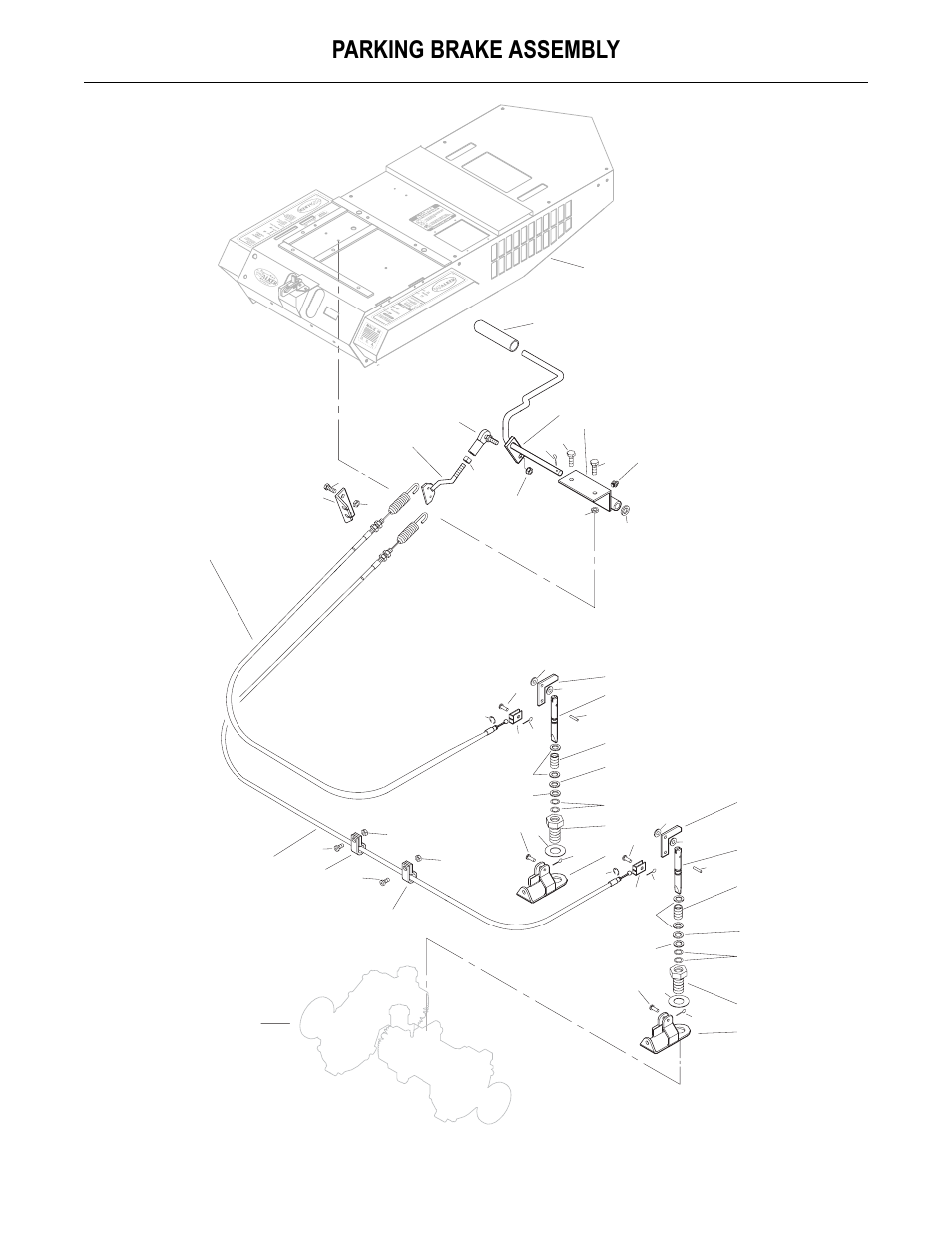 Parking brake assembly | Walker MS User Manual | Page 19 / 52