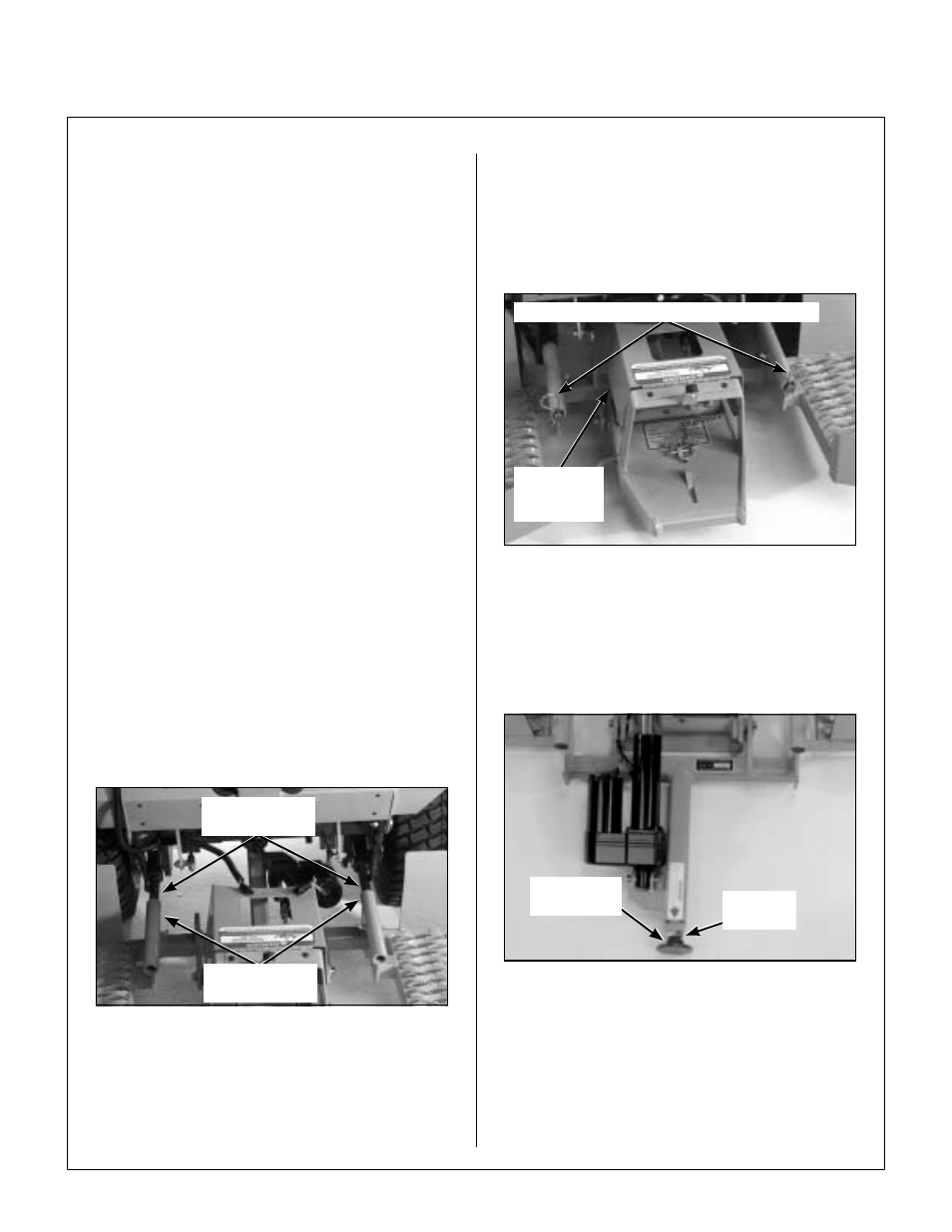 Assembly instructions, Setup instructions, Implement hitch | Implement hitch installation, Pto shield in closed position, Implement hitch jam nut adjustment | Walker IMPLEMENT HITCH SB6670 User Manual | Page 23 / 92
