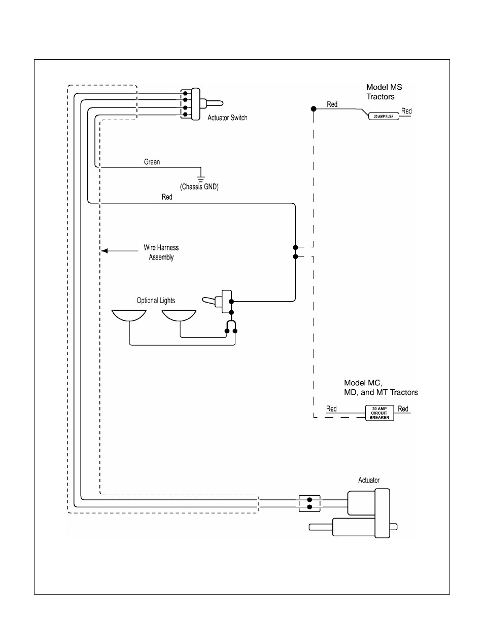 Implement hitch wiring diagram, Assembly instructions | Walker IMPLEMENT HITCH SB6670 User Manual | Page 26 / 92