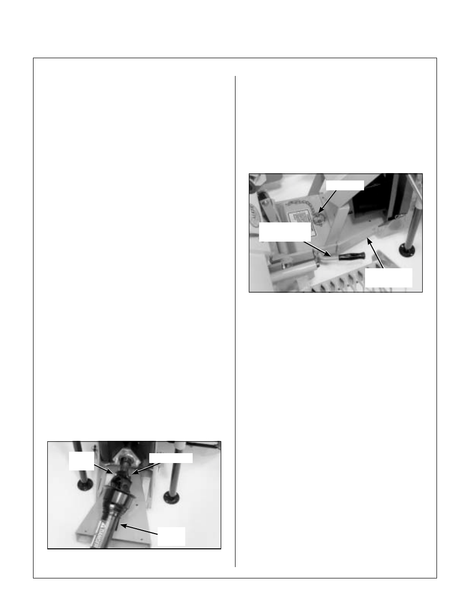 Debris blower, Debris blower installation, Attach tractor pto to debris blower input shaft | Attach debris blower to implement hitch, Assembly instructions | Walker IMPLEMENT HITCH SB6670 User Manual | Page 35 / 92