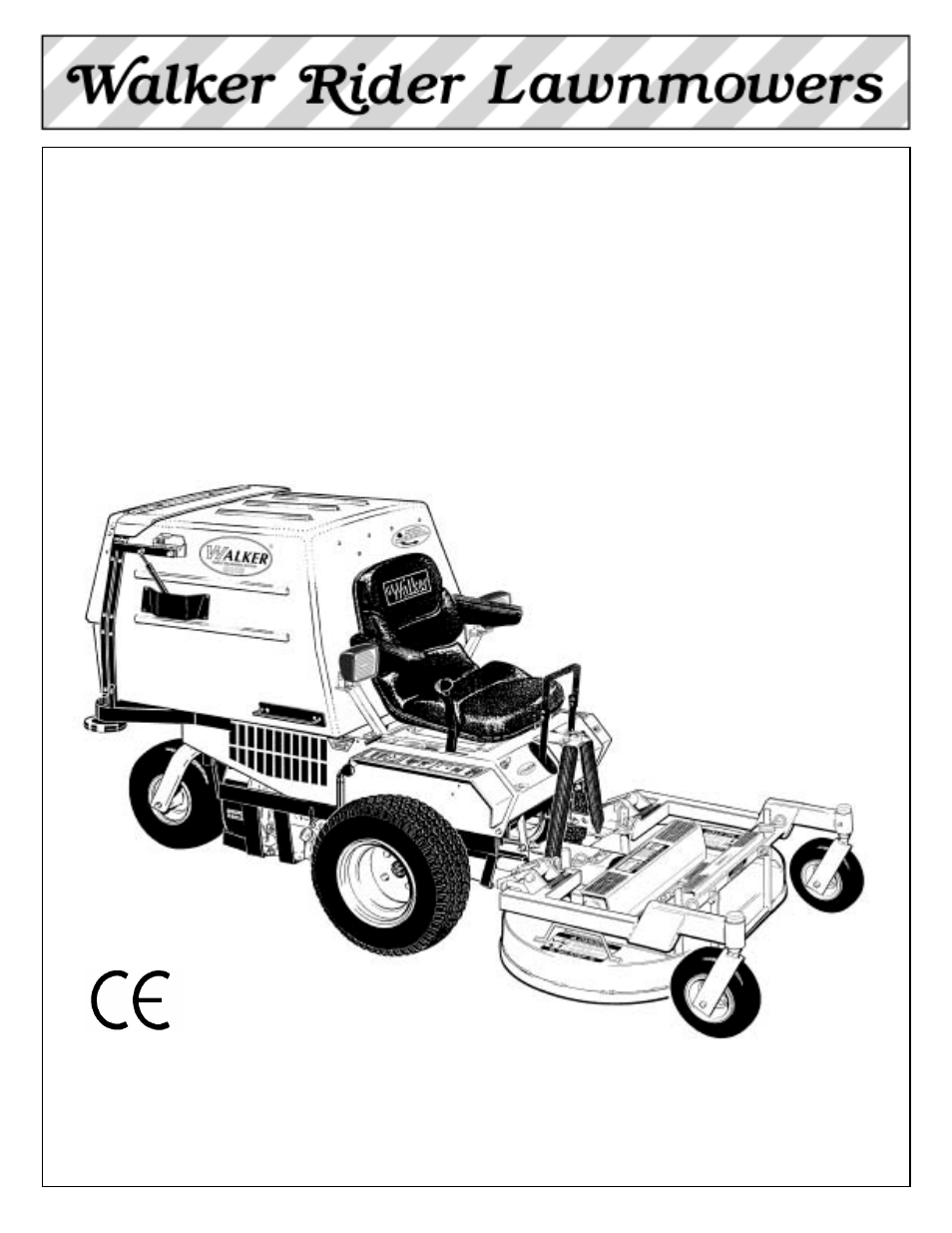 Walker MS (13 HP) User Manual | 72 pages