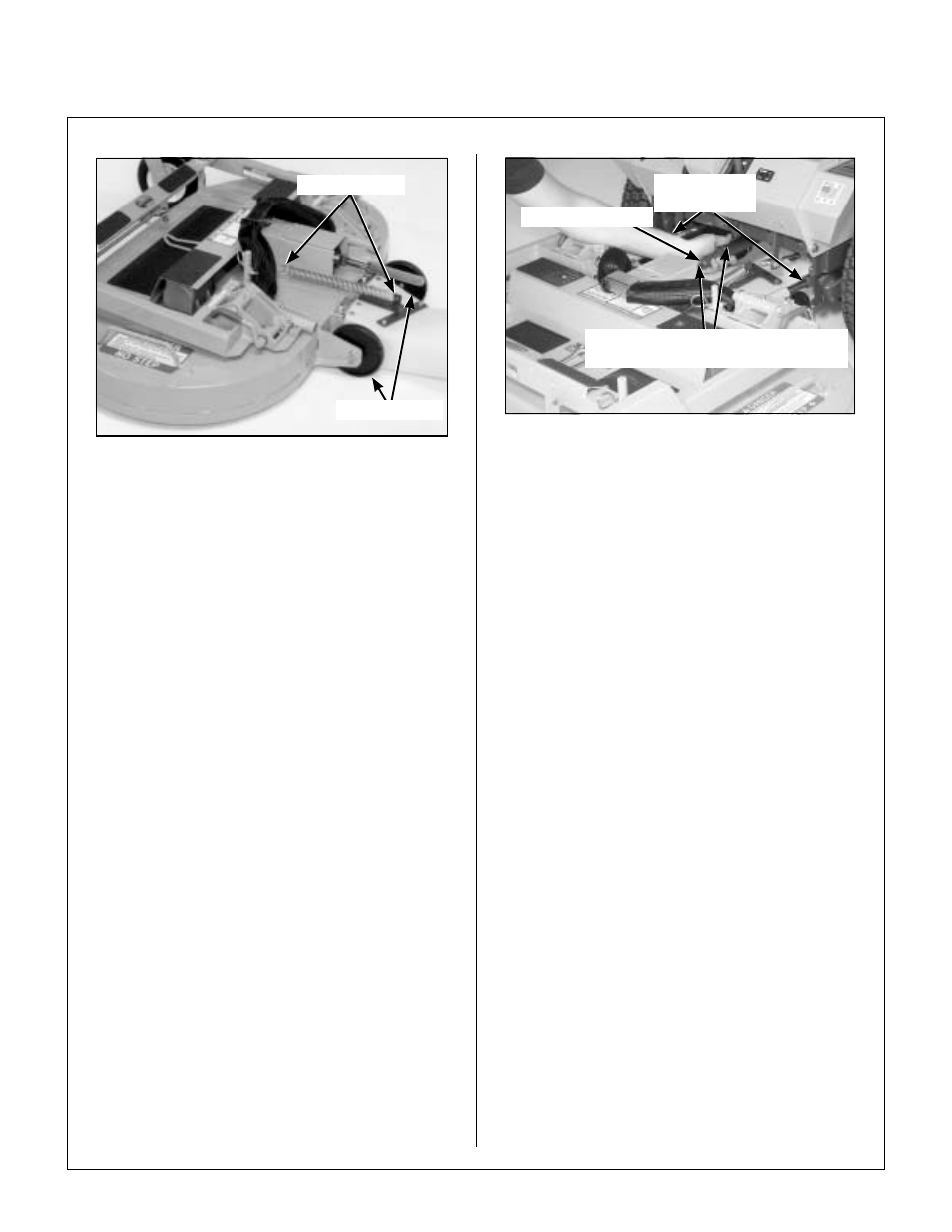 Mower deck installation on tractor, Deck installation, Mower deck installation/pto shaft connection | Assembly instructions | Walker MS (13 HP) User Manual | Page 23 / 72