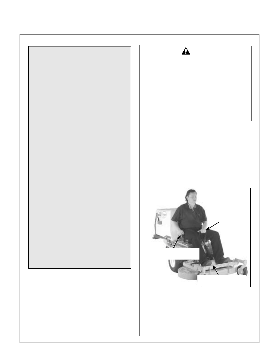 Correct operator hand position on the controls, Operating instructions | Walker MS (13 HP) User Manual | Page 33 / 72