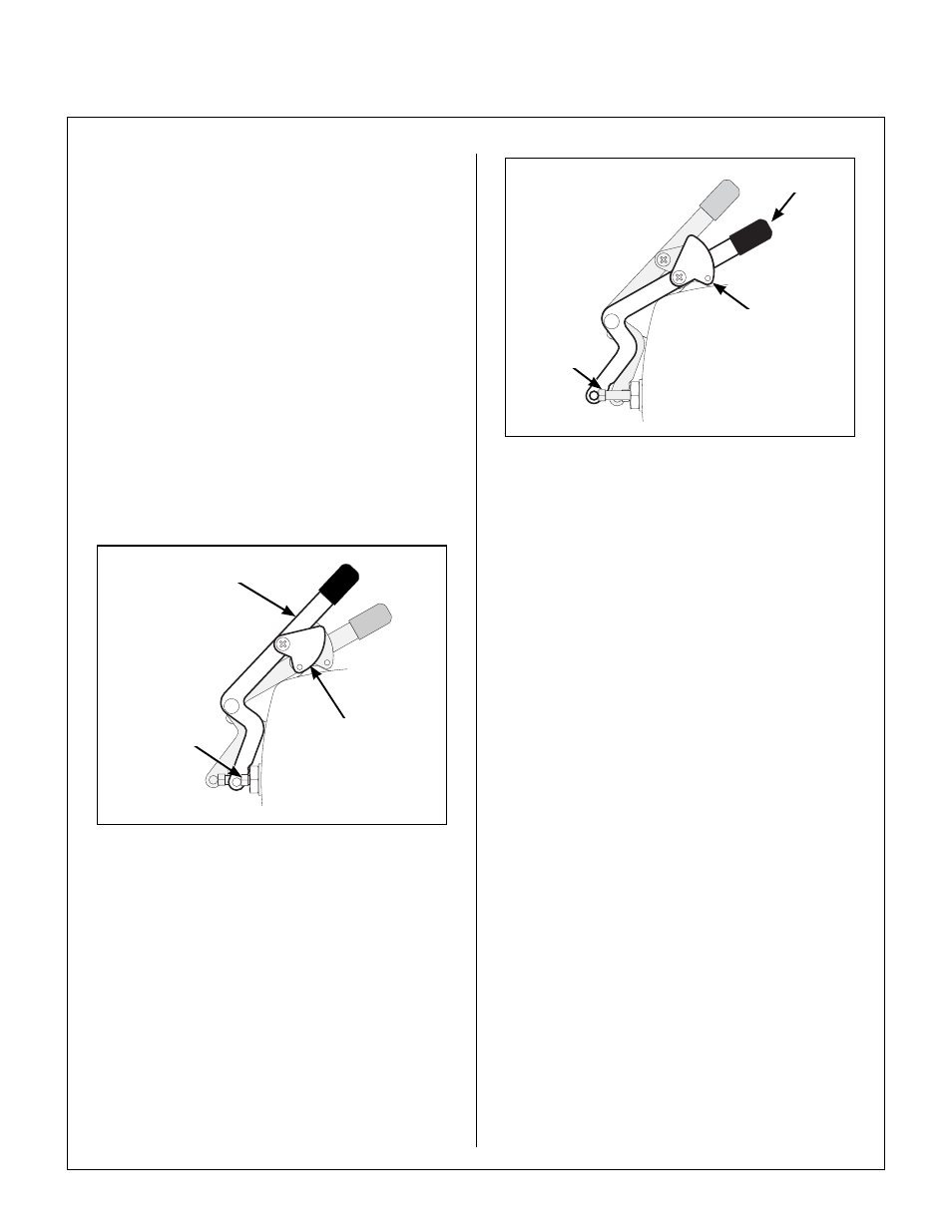 Transmission lockout, Lockout lever - freewheel position, Lockout lever - normal operating position | Recommendations for mowing, Operating instructions | Walker MS (13 HP) User Manual | Page 36 / 72