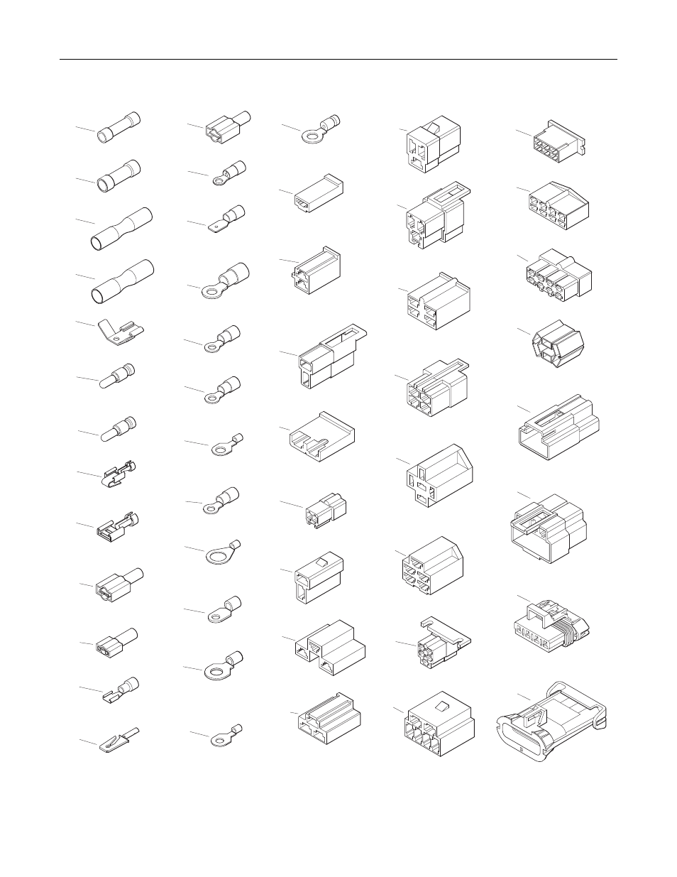 Electrical connectors | Walker MDD User Manual | Page 45 / 72
