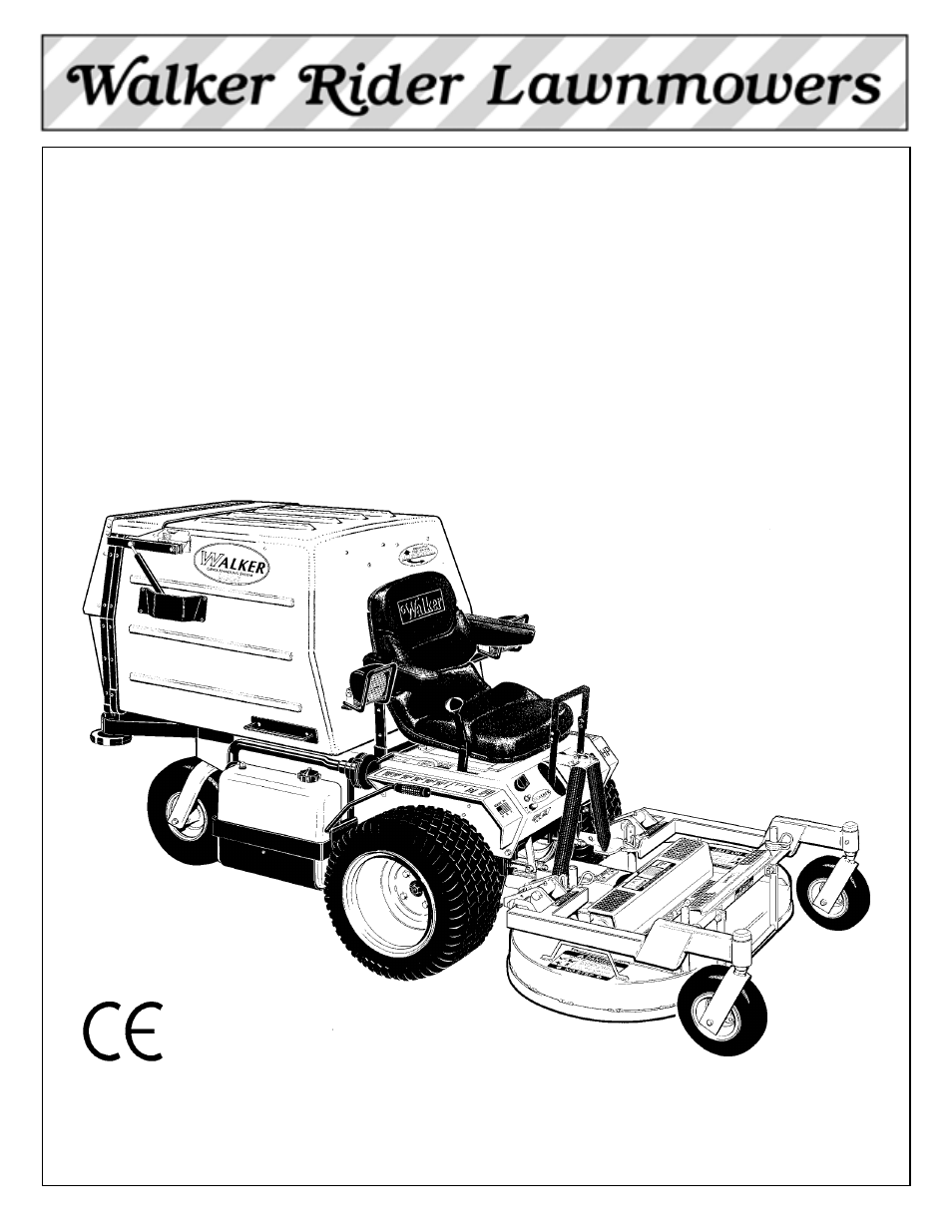 Walker MC (20 HP) User Manual | 72 pages