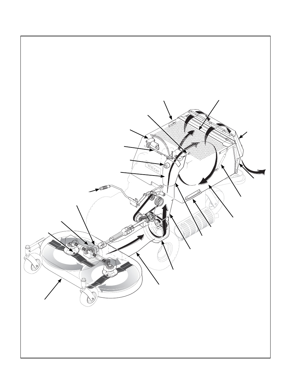 Grass handling system (ghs), Operating instructions | Walker MC (20 HP) User Manual | Page 39 / 72