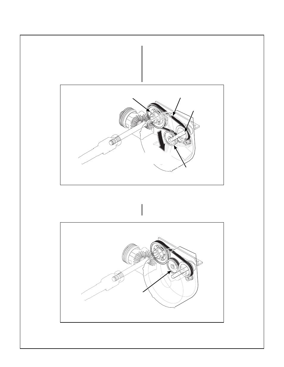 Ghs blower drive belt, Ghs blower drive belt assembly (engaged), Maintenance instructions | Walker MC (20 HP) User Manual | Page 66 / 72