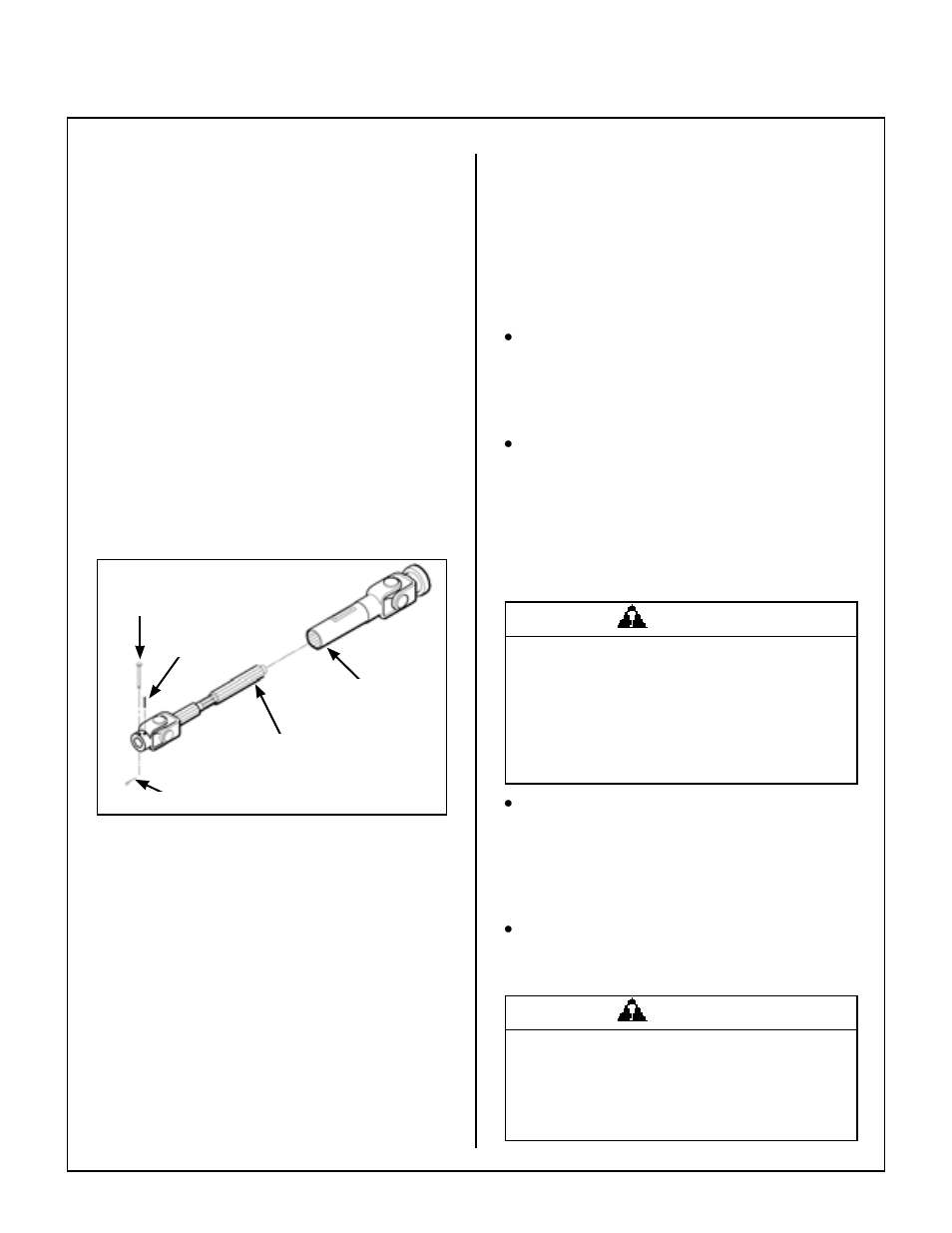 Pto shear pin, Mower blades, Maintenance instructions | Walker MC (20 HP) User Manual | Page 69 / 72