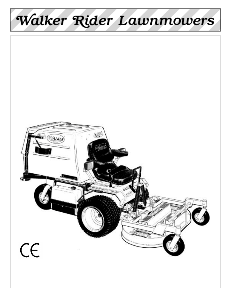 Walker MC (18 HP) User Manual | 72 pages