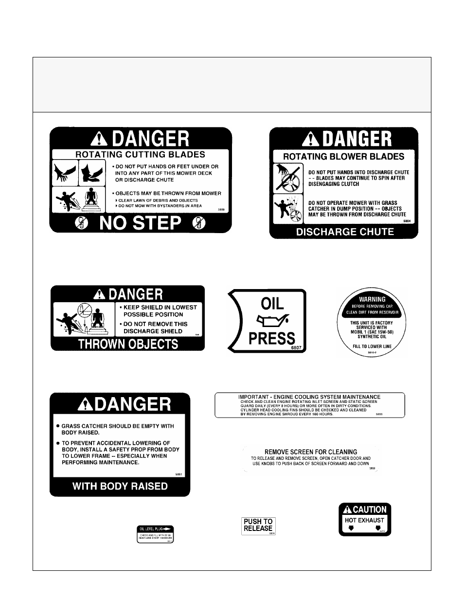 Safety, control, and instruction decals, Safety instructions | Walker MC (18 HP) User Manual | Page 18 / 72