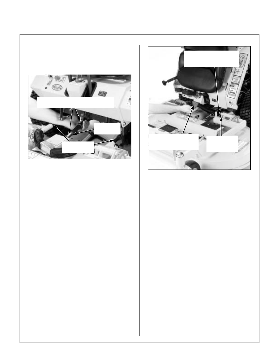 Mower deck installation (pto shaft connection), Deck counterweight spring installation, Assembly instructions | Walker MC (18 HP) User Manual | Page 24 / 72