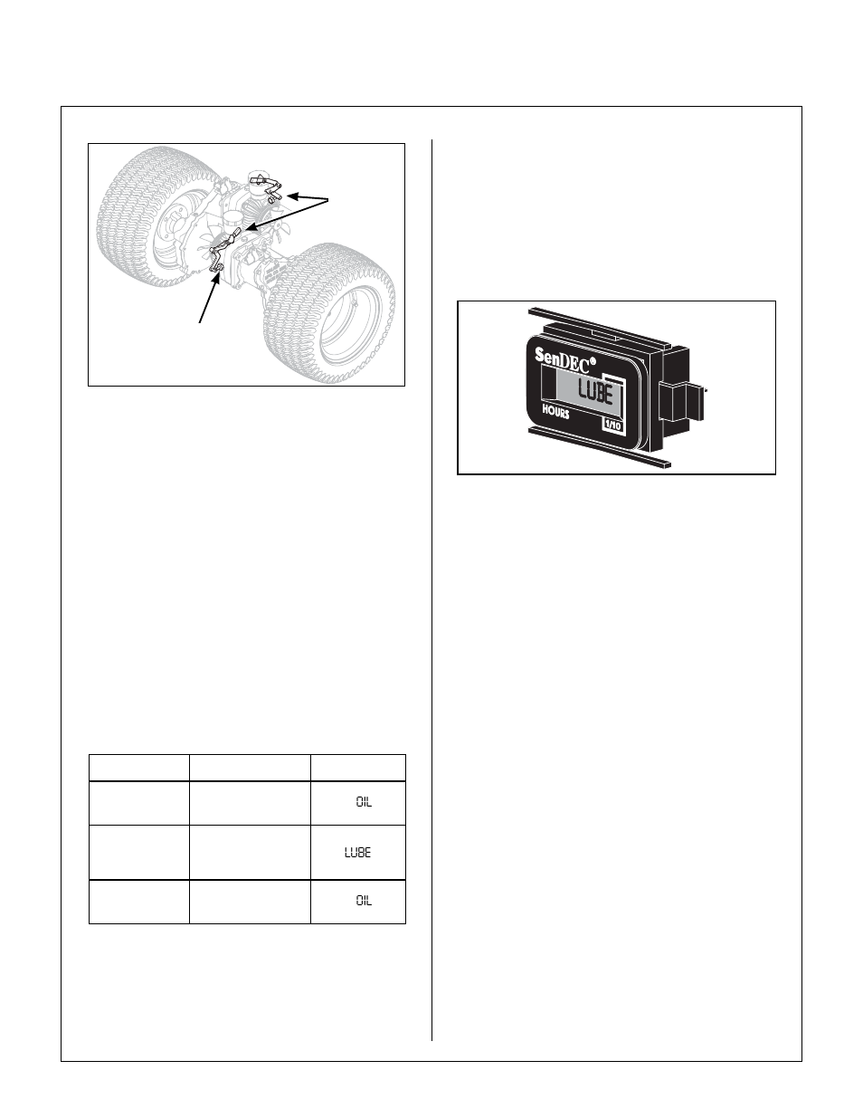Lockout lever location, Hourmeter, Oil pressure warning light | Circuit breaker (7 amp), Light switch (for optional lights), Operating instructions | Walker MC (18 HP) User Manual | Page 30 / 72