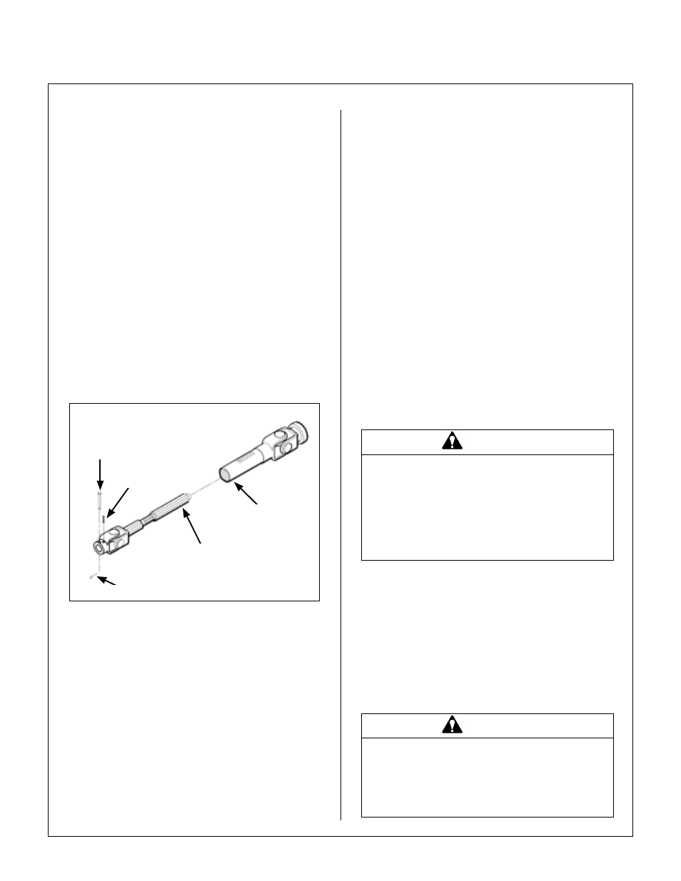 Pto shear pin, Mower blades, Maintenance instructions | Walker MC (18 HP) User Manual | Page 69 / 72