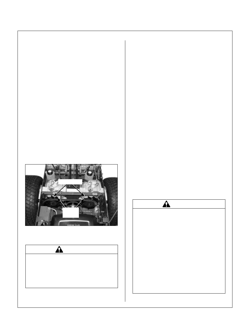 Transaxle cooling fins, Checking/servicing, Security of air cleaner system | Battery, Cleaning the terminals, Charging the battery, Maintenance instructions | Walker MB (18 HP) User Manual | Page 45 / 72