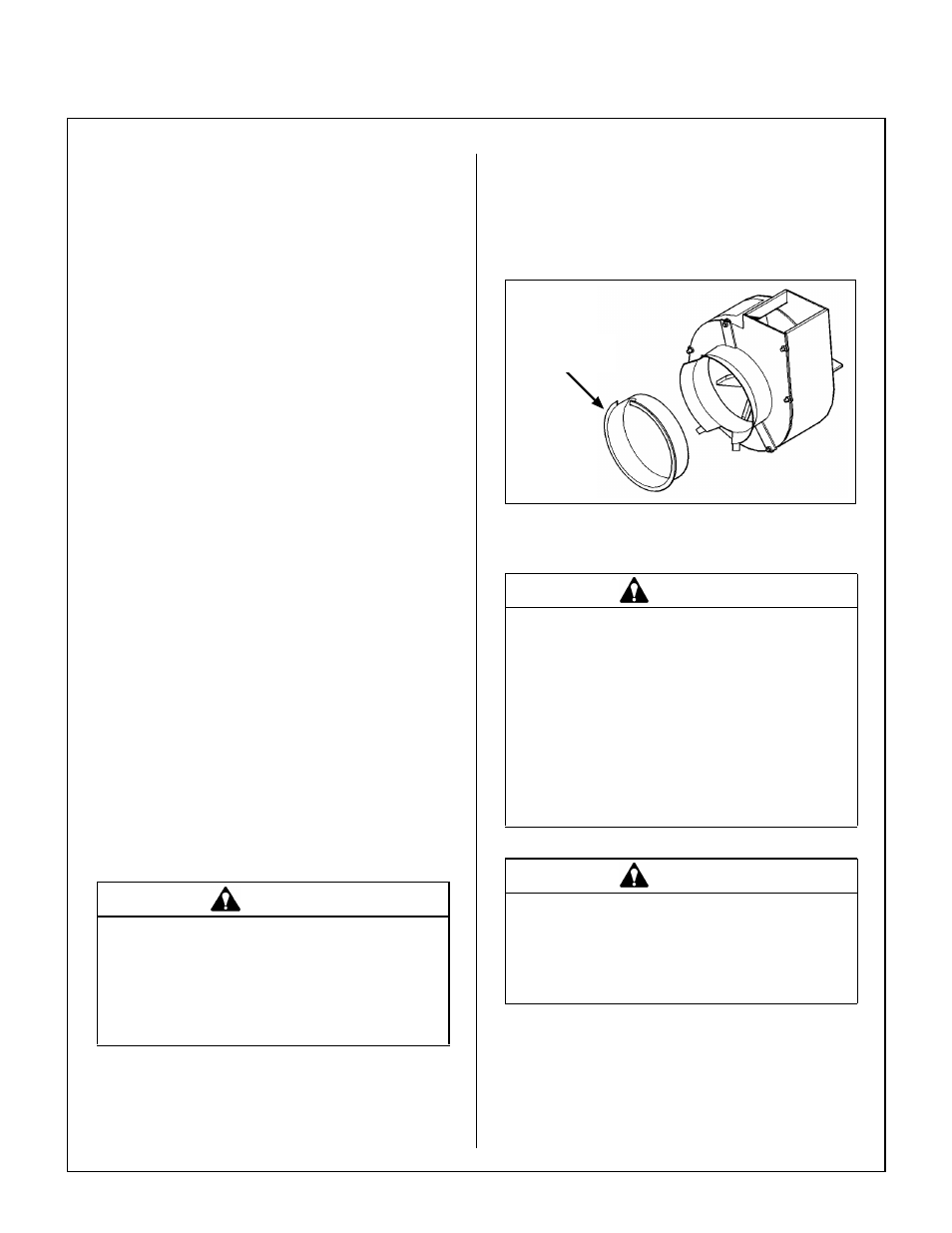 General information, Blower intake cover, Operating instructions | Walker MT User Manual | Page 42 / 92