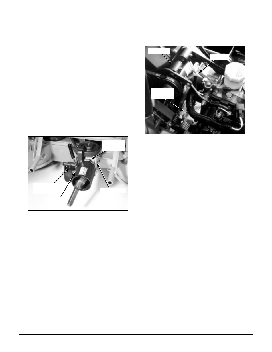 Dolly wheel pivot, Gearbox, dolly wheel, and u-joint lubrication, Tractor pto gearbox lubrication | Checking gearbox oil level, Pto gearbox, Dipstick location, tractor pto gearbox, Changing gearbox oil, Gear axle lubrication, Maintenance instructions | Walker MT User Manual | Page 55 / 92