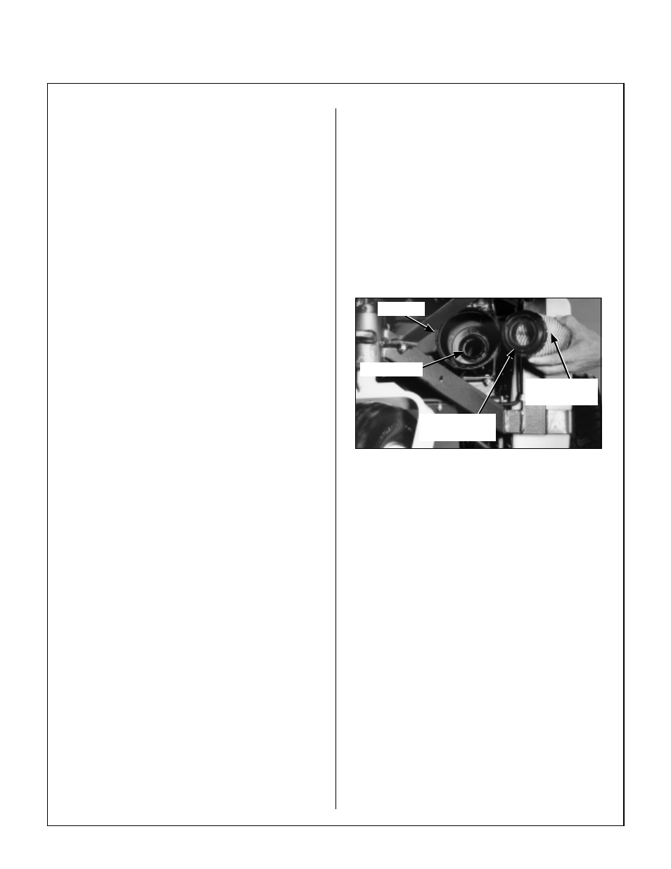 Canister, Air filter element replacement, Maintenance instructions | Walker MT User Manual | Page 59 / 92