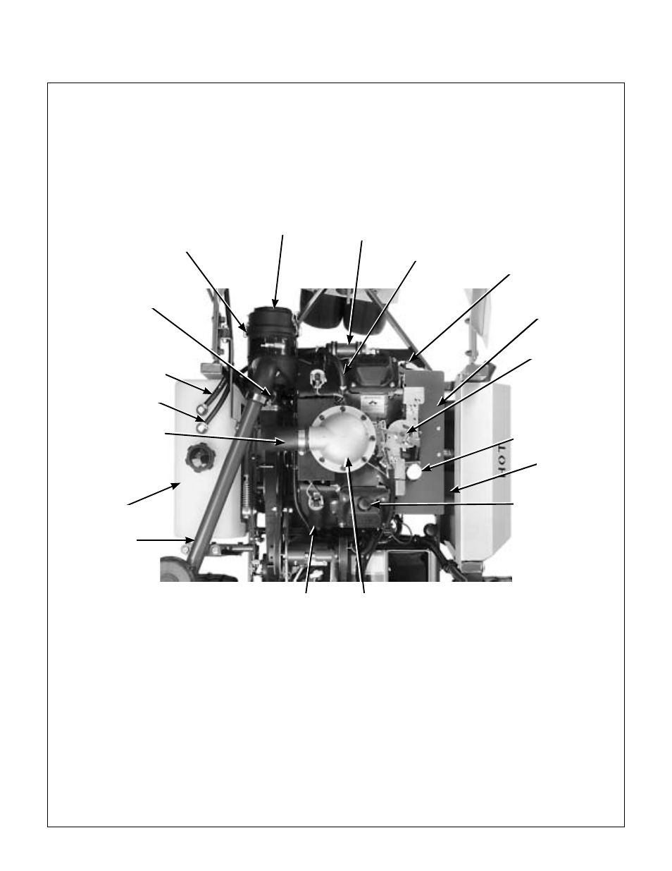 Top view (engine compartment) model mtefi, Component identification | Walker MT User Manual | Page 17 / 100