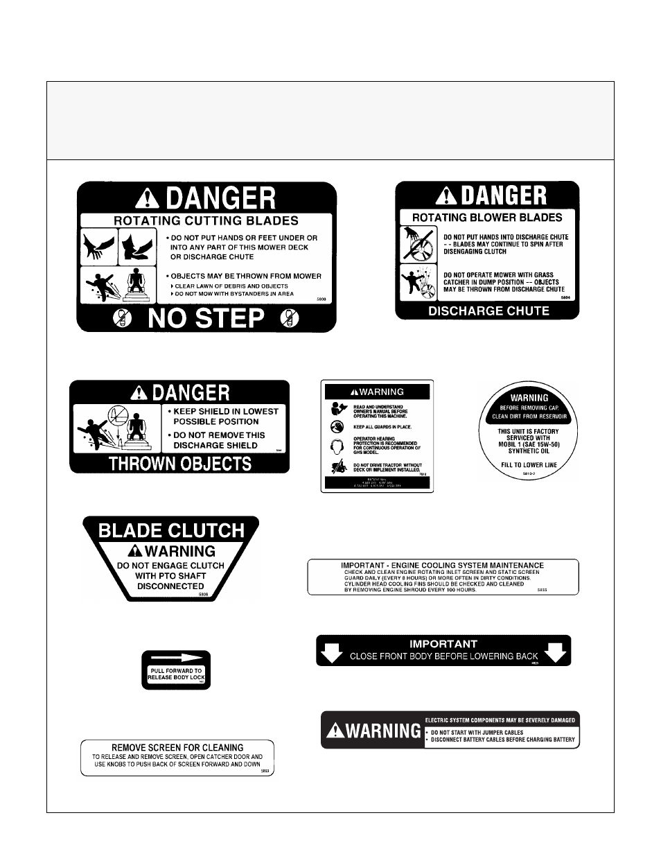 Safety, control, and instruction decals, Safety instructions | Walker MT User Manual | Page 22 / 100