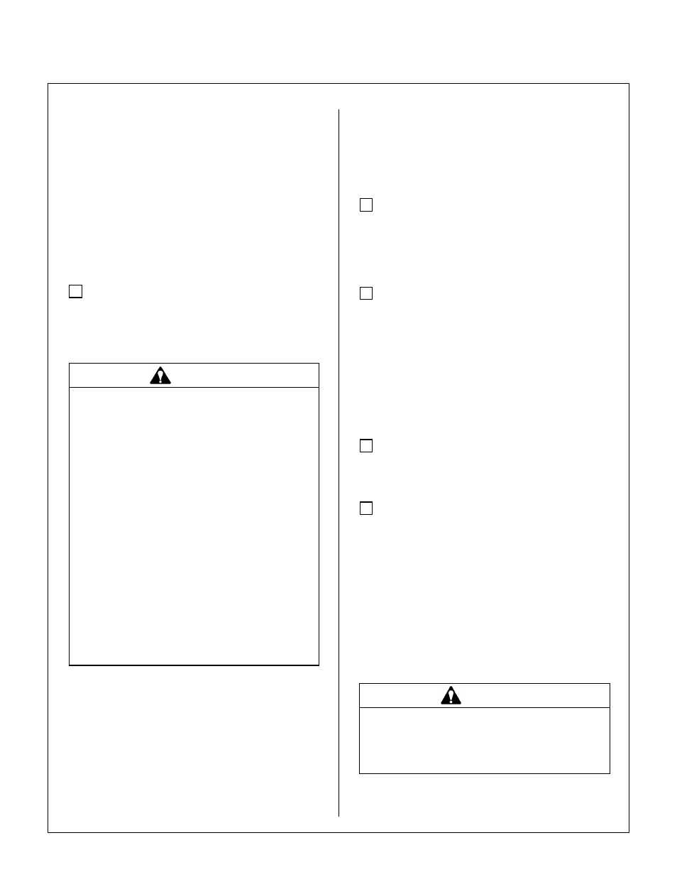 Preoperating checklist, Assembly instructions | Walker MT User Manual | Page 30 / 100