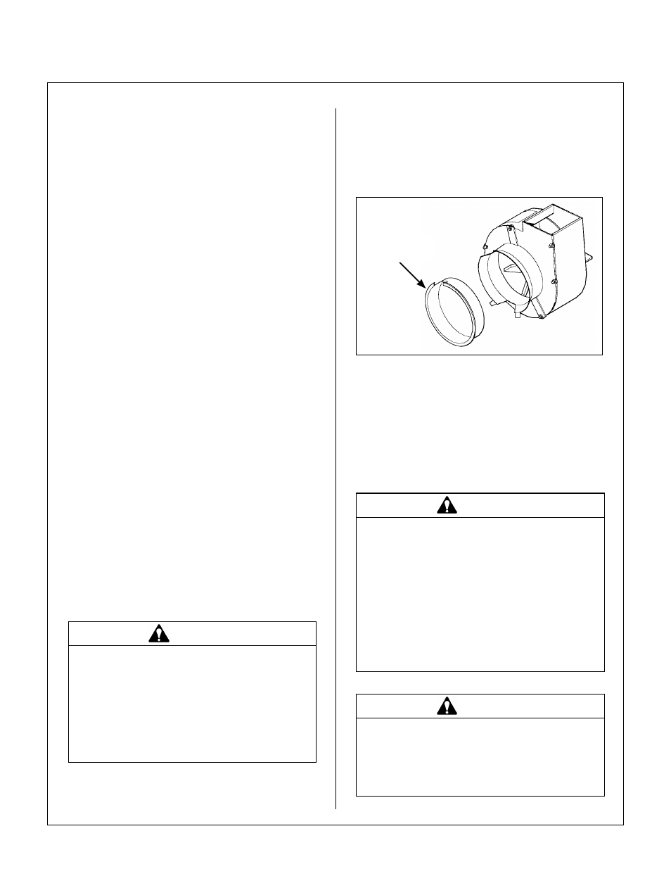 General information, Blower intake cover, Operating instructions | Walker MT User Manual | Page 48 / 100