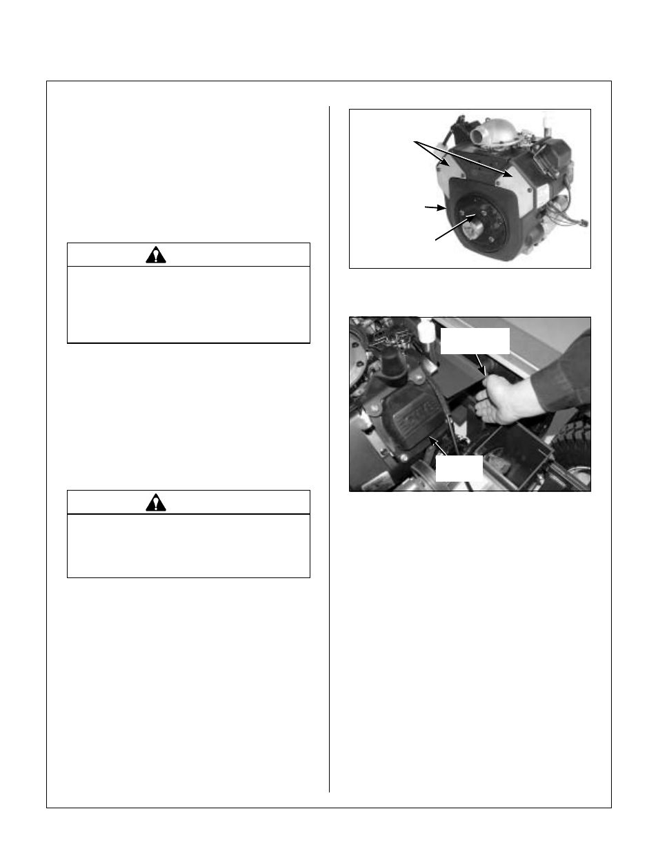 Engine cooling system - mt20 and mtefi, Air intake system, Cylinder head cooling fins | Cooling system airflow, Engine cooling system - mtl, Radiator screen and cooling fins, Maintenance instructions | Walker MT User Manual | Page 66 / 100