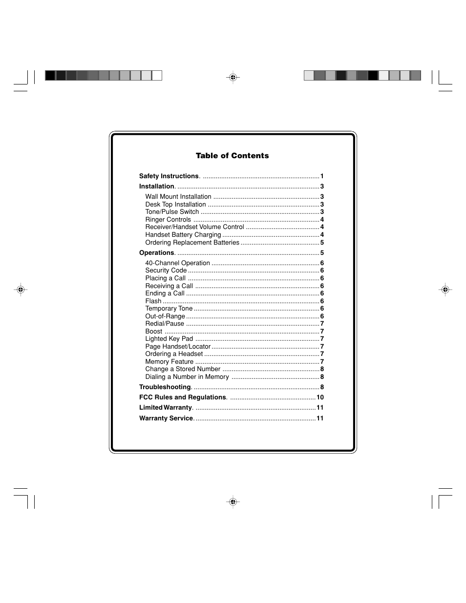 Walker W-400 User Manual | Page 2 / 48