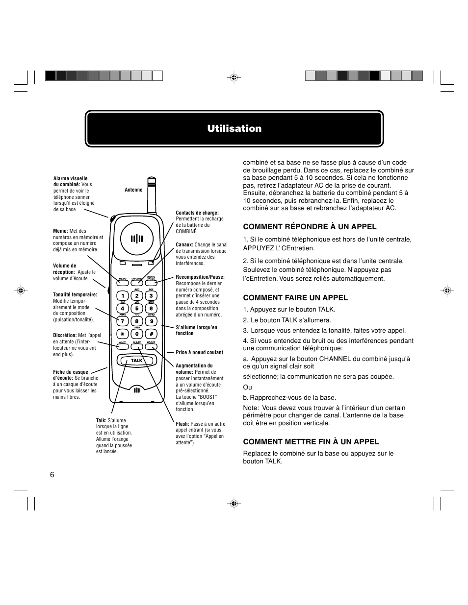 Utilisation | Walker W-400 User Manual | Page 40 / 48