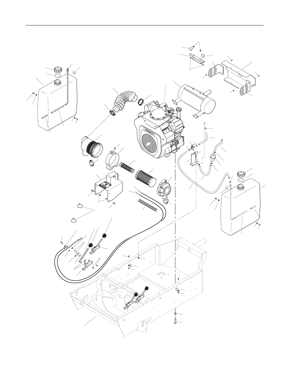 Engine group | Walker MBSSD (27 HP) User Manual | Page 69 / 84