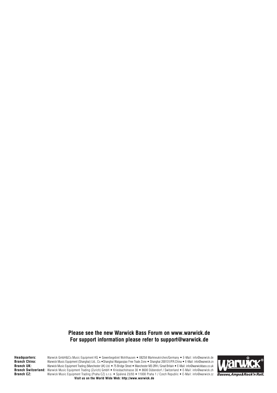 Warwick Blue Cab 60.1 User Manual | Page 13 / 13